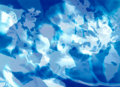 Das Bild ist sehr blau...wahrscheinlich Kunst